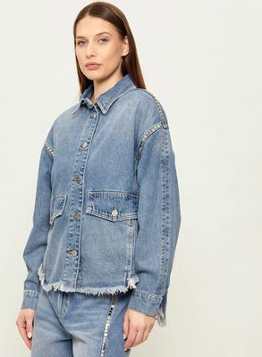 Kurtka damska na wiosnę AllSaints ze sklepu: Gomez Fashion Store w kategorii: Kurtki damskie - zdjęcie 874714-BD9-10338_AA261W000018006