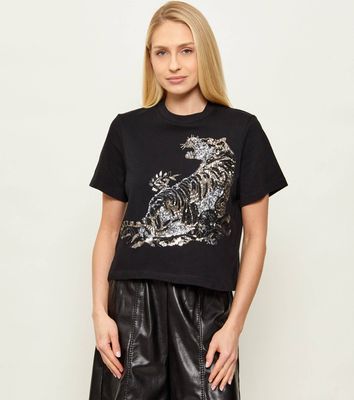Bluzka damska AllSaints ze sklepu: Gomez Fashion Store w kategorii: Bluzki damskie - zdjęcie 874714-BD9-10338_AA261W000029001