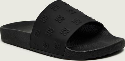 Klapki damskie na lato HUGO ze sklepu: Gomez Fashion Store w kategorii: Klapki damskie - zdjęcie 874714-BD9-10338_BU262W000005001