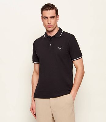 T-shirt męski casual Emporio Armani ze sklepu: Gomez Fashion Store w kategorii: T-shirty męskie - zdjęcie 874714-BD9-10338_EW262M000002M13
