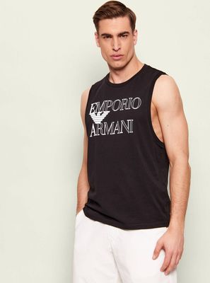 T-shirt męski na wiosnę Emporio Armani ze sklepu: Gomez Fashion Store w kategorii: T-shirty męskie - zdjęcie 874714-BD9-10338_EW262M000023M13