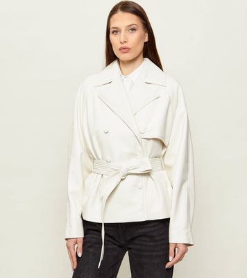 Płaszcz damski na lato HUGO ze sklepu: Gomez Fashion Store w kategorii: Płaszcze damskie - zdjęcie 874714-BD9-10338_BU262W000029115