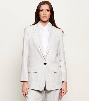 Marynarka na wiosnę HUGO ze sklepu: Gomez Fashion Store w kategorii: Marynarki damskie - zdjęcie 874714-BD9-10338_BU262W000033971