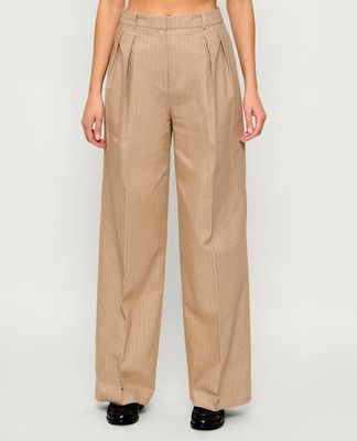 Spodnie damskie retro HUGO ze sklepu: Gomez Fashion Store w kategorii: Spodnie damskie - zdjęcie 874714-BD9-10338_BU262W000043968