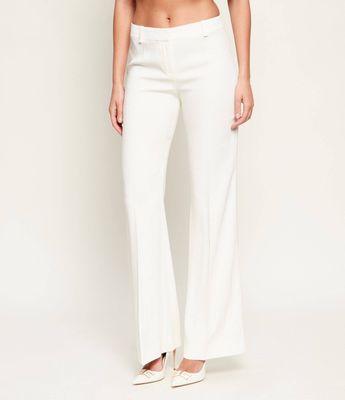 Spodnie damskie na wiosnę HUGO ze sklepu: Gomez Fashion Store w kategorii: Spodnie damskie - zdjęcie 874714-BD9-10338_BU262W000044115