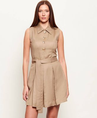 Sukienka koszulowa HUGO ze sklepu: Gomez Fashion Store w kategorii: Sukienki - zdjęcie 874714-BD9-10338_BU262W000051232