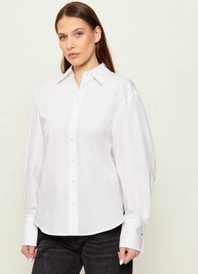 Koszula damska letnia wiosenna HUGO ze sklepu: Gomez Fashion Store w kategorii: Koszule damskie - zdjęcie 874714-BD9-10338_BU262W000065100