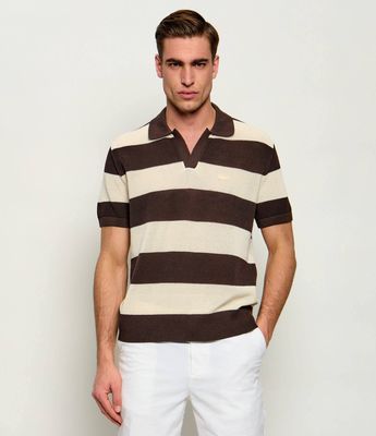 Lacoste - T-shirt męski casual na lato ze sklepu: Gomez Fashion Store w kategorii: T-shirty męskie - zdjęcie 874714-BD9-10338_LA262M000021B97