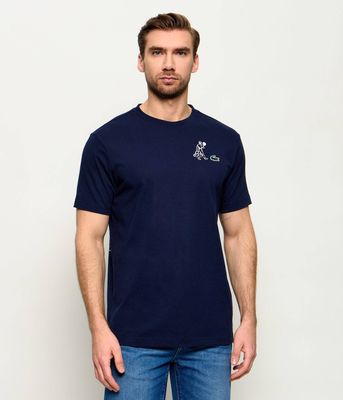T-shirt męski Lacoste ze sklepu: Gomez Fashion Store w kategorii: T-shirty męskie - zdjęcie 874714-BD9-10338_LA262M000081166