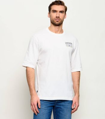 T-shirt męski na lato casualowy Lacoste ze sklepu: Gomez Fashion Store w kategorii: T-shirty męskie - zdjęcie 874714-BD9-10338_LA262M000085129