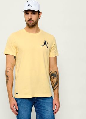 T-shirt męski casualowy Lacoste ze sklepu: Gomez Fashion Store w kategorii: T-shirty męskie - zdjęcie 874714-BD9-10338_LA262M000088C16