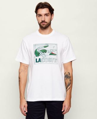T-shirt męski na wiosnę Lacoste ze sklepu: Gomez Fashion Store w kategorii: T-shirty męskie - zdjęcie 874714-BD9-10338_LA262M000093001