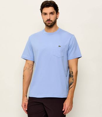 Lacoste - T-shirt męski na lato ze sklepu: Gomez Fashion Store w kategorii: T-shirty męskie - zdjęcie 874714-BD9-10338_LA262M000096B99