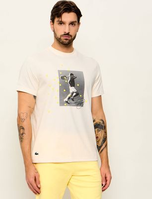 T-shirt męski Lacoste ze sklepu: Gomez Fashion Store w kategorii: T-shirty męskie - zdjęcie 874714-BD9-10338_LA262M000100A13