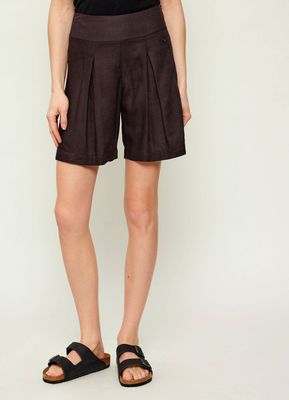 Emporio Armani - Szorty na lato casual ze sklepu: Gomez Fashion Store w kategorii: Szorty - zdjęcie 874714-BD9-10338_EW262W000001T41