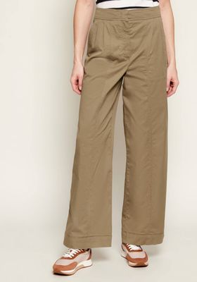 Spodnie damskie wiosenne casual MM ze sklepu: Gomez Fashion Store w kategorii: Spodnie damskie - zdjęcie 874714-BD9-10338_ML261W000002006