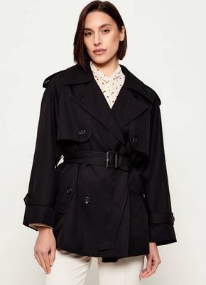 Płaszcz damski Joop! ze sklepu: Gomez Fashion Store w kategorii: Płaszcze damskie - zdjęcie 874714-BD9-10338_JO261W000003001
