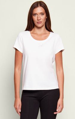Bluzka damska casual na wiosnę Joop! ze sklepu: Gomez Fashion Store w kategorii: Bluzki damskie - zdjęcie 874714-BD9-10338_JO261W000009100