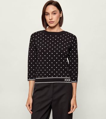Sweter damski Joop! ze sklepu: Gomez Fashion Store w kategorii: Swetry damskie - zdjęcie 874714-BD9-10338_JO261W000031120
