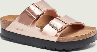 Klapki damskie na lato BIRKENSTOCK ze sklepu: Gomez Fashion Store w kategorii: Klapki damskie - zdjęcie 874714-BD9-10338_BR262W000013443