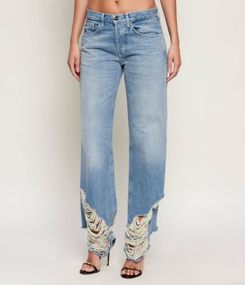 DONDUP - made in Italy - Jeansy damskie na lato ze sklepu: Gomez Fashion Store w kategorii: Jeansy damskie - zdjęcie 874714-BD9-10338_DN262W000012800