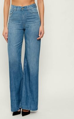 Jeansy damskie casual DONDUP - made in Italy ze sklepu: Gomez Fashion Store w kategorii: Jeansy damskie - zdjęcie 874714-BD9-10338_DN262W000015800