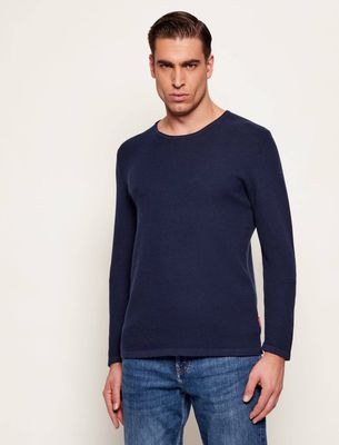 Sweter męski casualowy na wiosnę Joop! Jeans ze sklepu: Gomez Fashion Store w kategorii: Swetry męskie - zdjęcie 874714-BD9-10338_JJ261M000004402