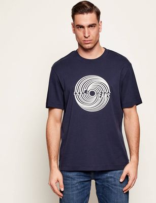 T-shirt męski Joop! Jeans ze sklepu: Gomez Fashion Store w kategorii: T-shirty męskie - zdjęcie 874714-BD9-10338_JJ261M000006405