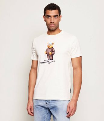 T-shirt męski na wiosnę Baron Filou ze sklepu: Gomez Fashion Store w kategorii: T-shirty męskie - zdjęcie 874714-BD9-10338_FB262M000002001