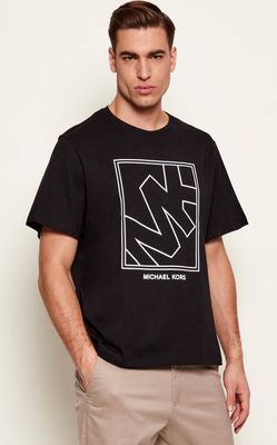 Michael Kors - T-shirt męski na wiosnę ze sklepu: Gomez Fashion Store w kategorii: T-shirty męskie - zdjęcie 874714-BD9-10338_MK261M000012001