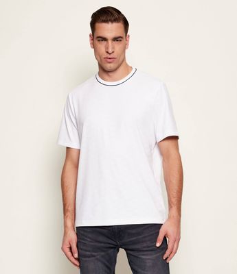 Michael Kors - T-shirt męski na wiosnę ze sklepu: Gomez Fashion Store w kategorii: T-shirty męskie - zdjęcie 874714-BD9-10338_MK261M000013100