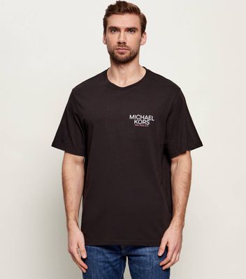 T-shirt męski casualowy Michael Kors ze sklepu: Gomez Fashion Store w kategorii: T-shirty męskie - zdjęcie 874714-BD9-10338_MK261M000014001