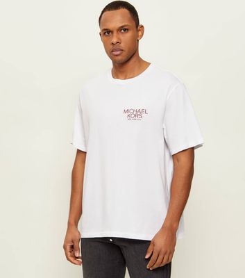 T-shirt męski młodzieżowy Michael Kors ze sklepu: Gomez Fashion Store w kategorii: T-shirty męskie - zdjęcie 874714-BD9-10338_MK261M000014100