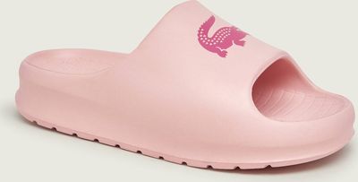 Klapki damskie na lato Lacoste ze sklepu: Gomez Fashion Store w kategorii: Klapki damskie - zdjęcie 874714-BD9-10338_LA262W000003C30