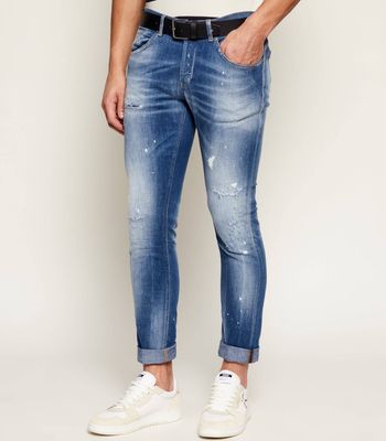 Jeansy męskie letnie DONDUP - made in Italy ze sklepu: Gomez Fashion Store w kategorii: Jeansy męskie - zdjęcie 874714-BD9-10338_DN262M000002800