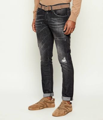 Jeansy męskie letnie DONDUP - made in Italy ze sklepu: Gomez Fashion Store w kategorii: Jeansy męskie - zdjęcie 874714-BD9-10338_DN262M000005999