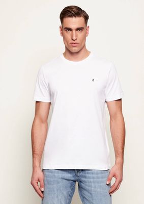 DONDUP - made in Italy - T-shirt męski na wiosnę ze sklepu: Gomez Fashion Store w kategorii: T-shirty męskie - zdjęcie 874714-BD9-10338_DN262M000013000
