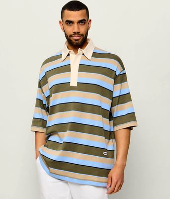 T-shirt męski casual AMI Paris ze sklepu: Gomez Fashion Store w kategorii: T-shirty męskie - zdjęcie 874714-BD9-10338_AI262M000008044