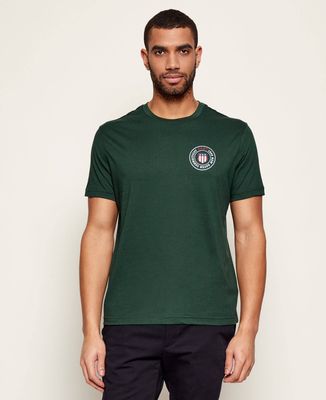 T-shirt męski na wiosnę Gant ze sklepu: Gomez Fashion Store w kategorii: T-shirty męskie - zdjęcie 874714-BD9-10338_GA261M000020374