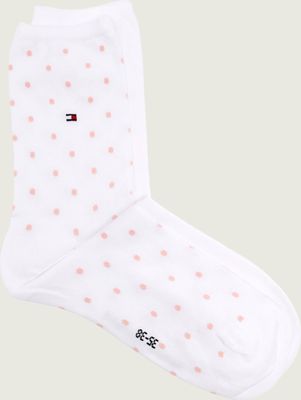 Skarpetki damskie w groszki Tommy Hilfiger ze sklepu: Gomez Fashion Store w kategorii: Skarpetki damskie - zdjęcie 874714-BD9-10338_TH262W000274044
