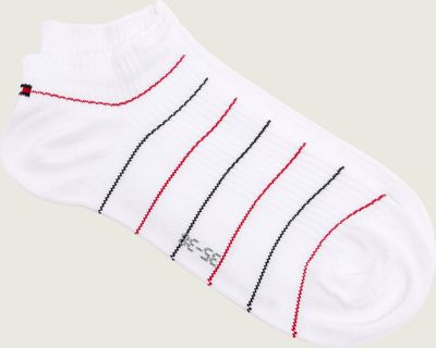 Skarpetki damskie w paski casual Tommy Hilfiger ze sklepu: Gomez Fashion Store w kategorii: Skarpetki damskie - zdjęcie 874714-BD9-10338_TH262W000278001