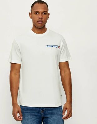 T-shirt męski na wiosnę Replay ze sklepu: Gomez Fashion Store w kategorii: T-shirty męskie - zdjęcie 874714-BD9-10338_RY262M000014082