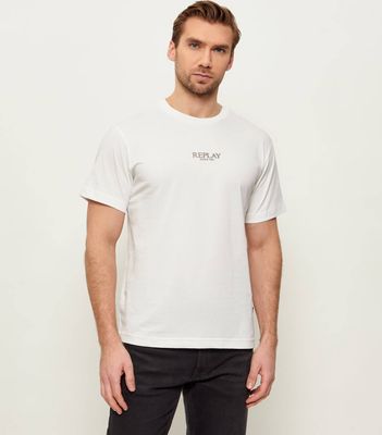 T-shirt męski na wiosnę Replay ze sklepu: Gomez Fashion Store w kategorii: T-shirty męskie - zdjęcie 874714-BD9-10338_RY262M000015082