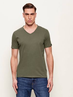 T-shirt męski casual Replay ze sklepu: Gomez Fashion Store w kategorii: T-shirty męskie - zdjęcie 874714-BD9-10338_RY262M000025A69