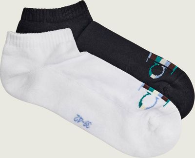 Skarpetki damskie z napisami Calvin Klein ze sklepu: Gomez Fashion Store w kategorii: Skarpetki damskie - zdjęcie 874714-BD9-10338_CJ262M000083048