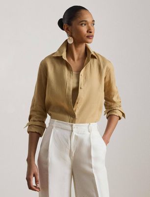 Koszula damska na wiosnę LAUREN RALPH LAUREN ze sklepu: Gomez Fashion Store w kategorii: Koszule damskie - zdjęcie 874714-BD9-10338_RL262W00000343T