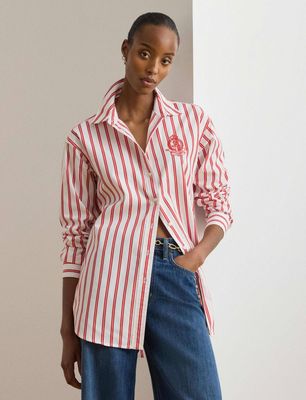 Koszula damska LAUREN RALPH LAUREN ze sklepu: Gomez Fashion Store w kategorii: Koszule damskie - zdjęcie 874714-BD9-10338_RL262W00001349T