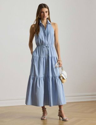 Sukienka na lato LAUREN RALPH LAUREN ze sklepu: Gomez Fashion Store w kategorii: Sukienki - zdjęcie 874714-BD9-10338_RL262W00002482S