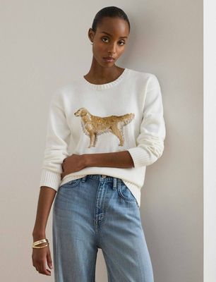 Sweter damski casualowy na wiosnę LAUREN RALPH LAUREN ze sklepu: Gomez Fashion Store w kategorii: Swetry damskie - zdjęcie 874714-BD9-10338_RL262W000033H20