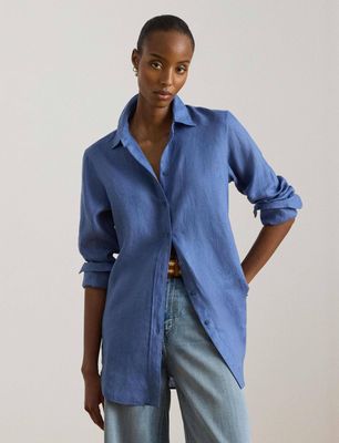 Koszula damska casual LAUREN RALPH LAUREN ze sklepu: Gomez Fashion Store w kategorii: Koszule damskie - zdjęcie 874714-BD9-10338_RL262W00000361T
